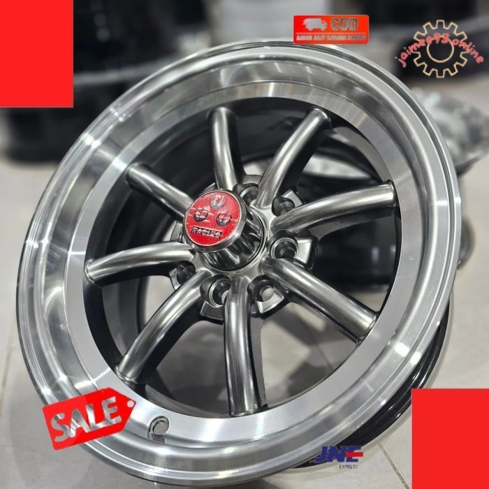 Bigsale✨ -velg racing ring 14 PCD 4X100 - 4X114 WATANABE velg mobil racing r14