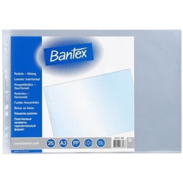 

PP POCKET BANTEX A3 2037 LANDSCAPE 0,12 mm AntiGlare