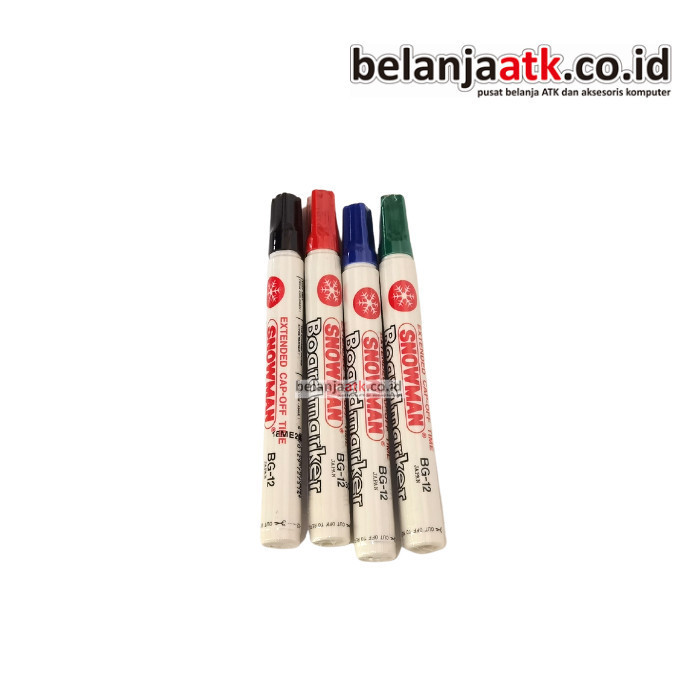 

Spidol Whiteboard/Papan Tulis Snowman BG-12