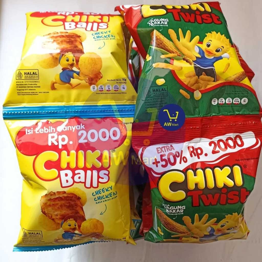 

CHIKI TWIST & CHIKI BALLS RASA JAGUNG BAKAR RENCENG ISI (10 SACHET X 22.5 GRAM ) - CHIKI TWIST RENCENG RASA JAGUNG BAKAR