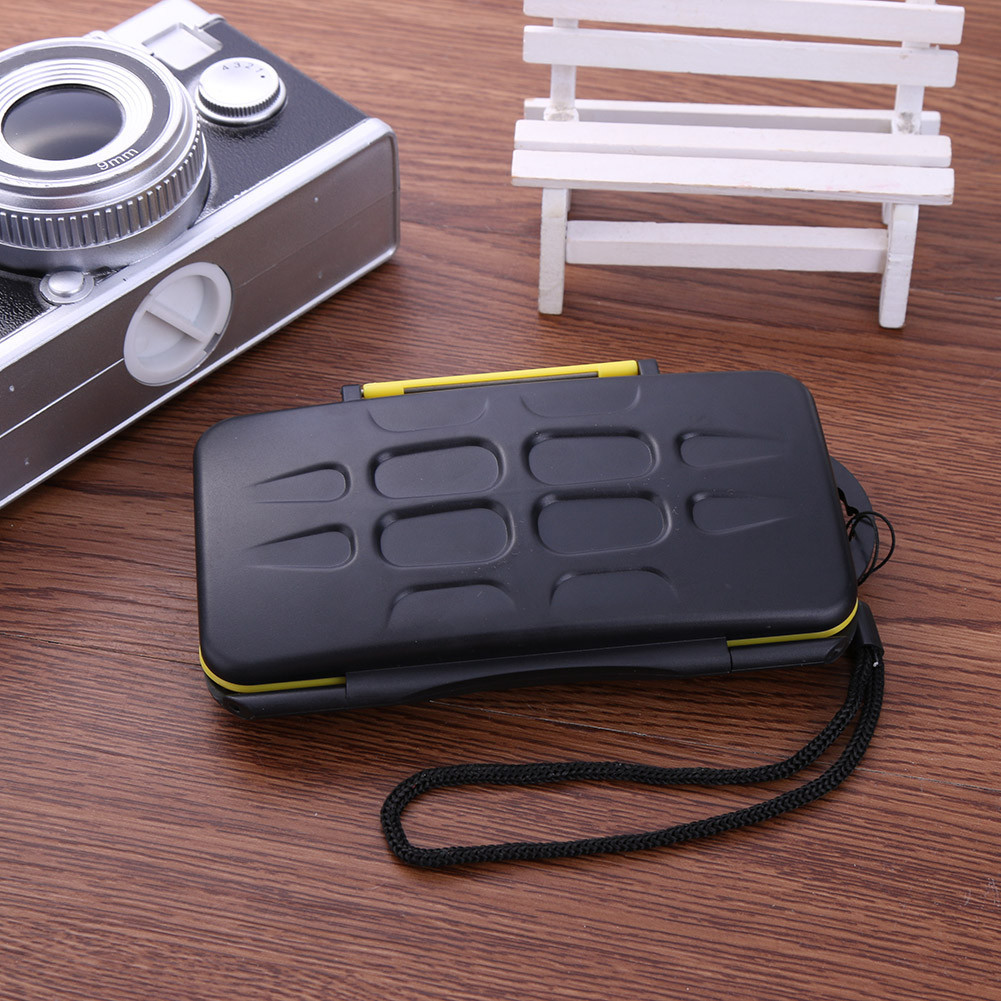 

Multi-grid Memory Card Case Anti-Shock Water-Resistant Memory Card Case Protector Cover Large Capacity for ID Credit Card Holder