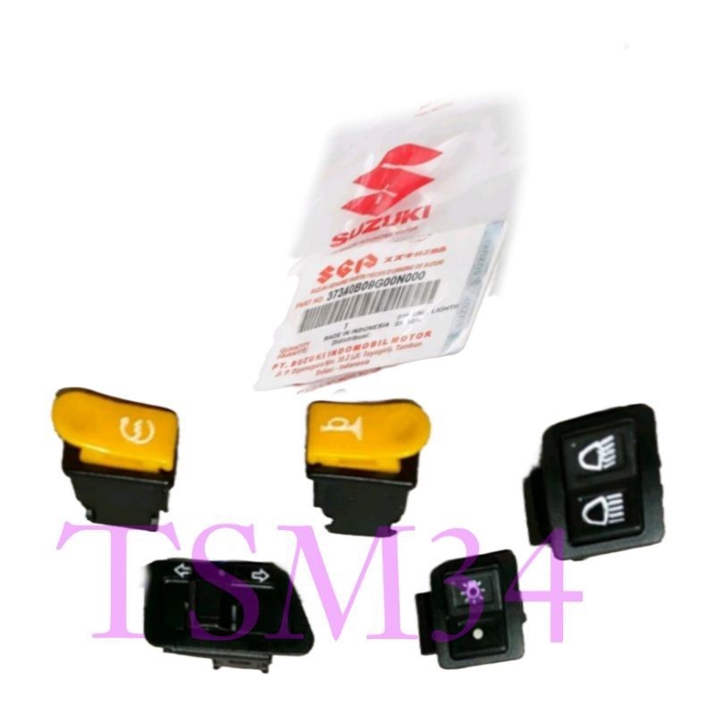 paket saklar smash Shogun125 Nex fi smash110 tombol lampu tombol sein tombol starter tombol klakson 