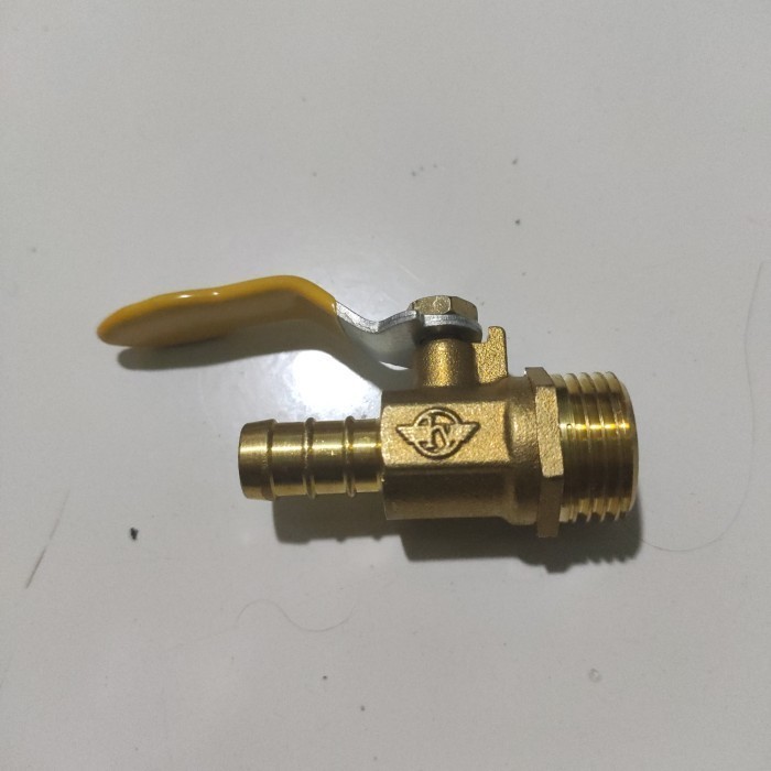 Stop kran LNG gas alam drat 1/2 inch - Drat luar