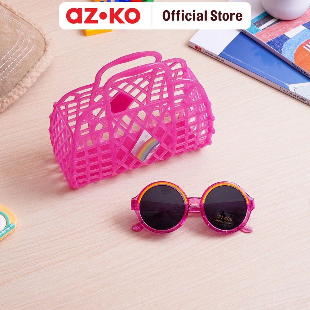 AZKO Ataru Kacamata Sunglasess Anak Rainbow - Pink kacamata hitam kids kid sunnies eyewear aksesoris