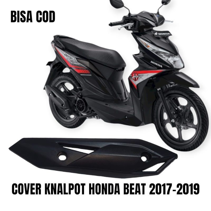 Tameng knalpot honda beat Esp Cbs Fi /pelindung knalpot beat fi 2017-2019 seperti original