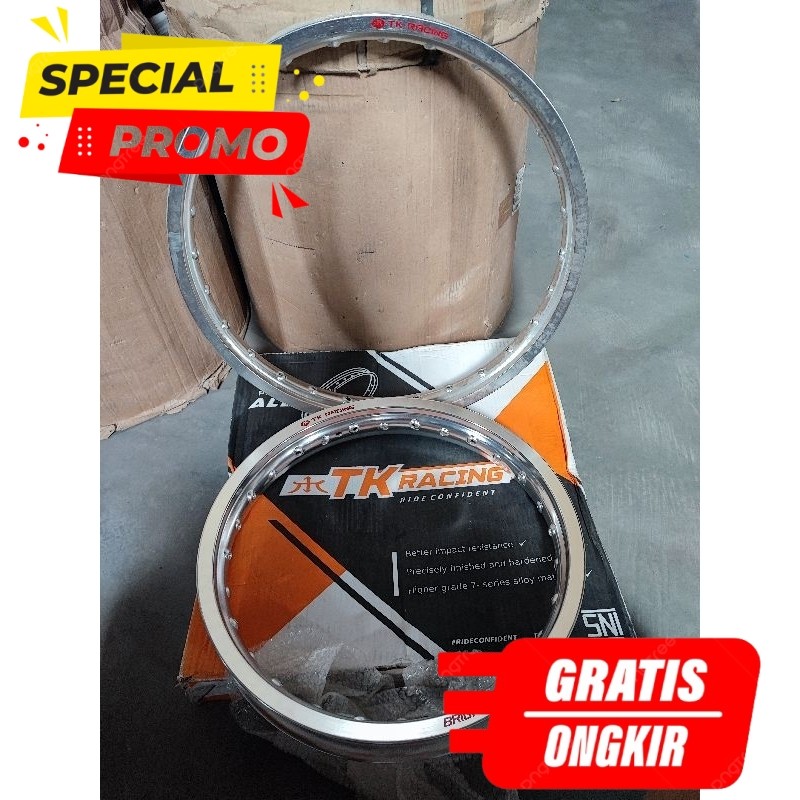 SALE  VELG PELEK TK JAPAN BRIGHT 16 19 HOLE 28 WARNA SILVER ORIGINAL ASLI NEW OLD STOK