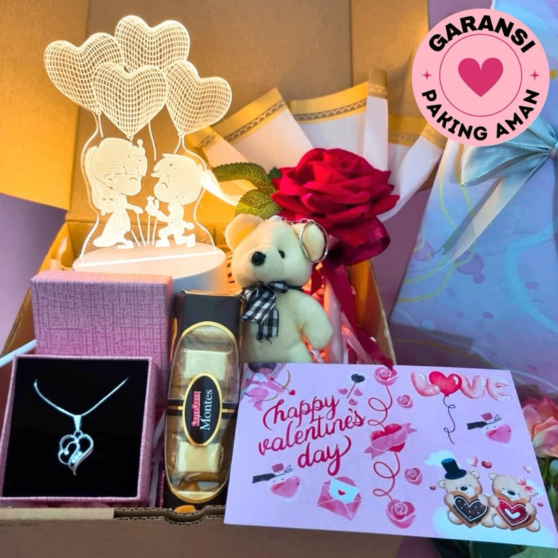 

Kado Hampers Termurah / Hampers Valentine / Kado Valentine / Hadiah Cewek Romantis