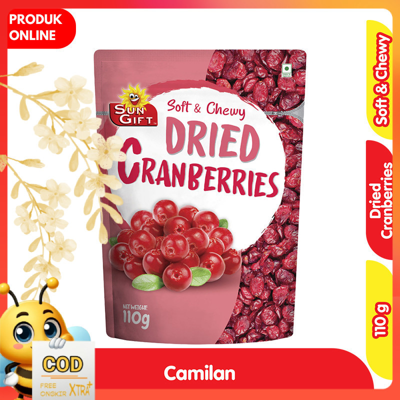 

Tong Garden SUN GIFT Soft & Chewy Kranberry Kering 110 g