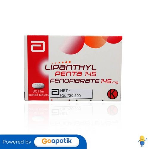 Lipanthyl Penta 145 Mg Box 30 Tablet