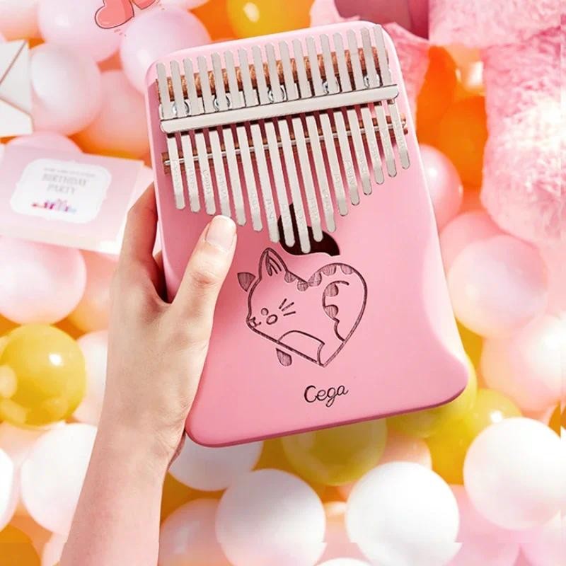 Mini Piano Kalimba Portable Music Keyboard 17keys Kalimba Professional Finger Strumenti Musicali Mus