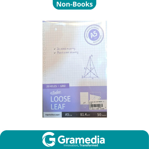 

[Gramedia Cijantung] Estudee Loose Leaf Premium - Grid A5