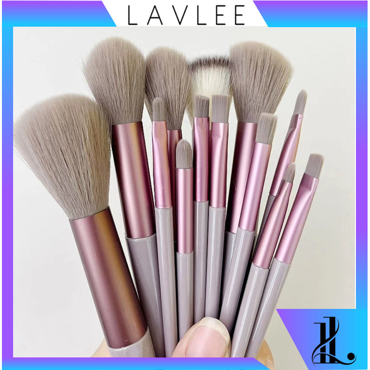 Lavlee - K5484 Kuas Make Up Set 13PCS / Alat Make Up / Kosmetic Brush / Make Up Tools / Brush Make u