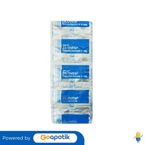Ziloven 4 Mg Strip 10 Kaplet