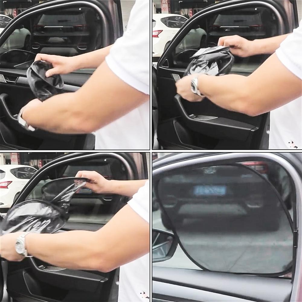 5PCS Sun Shade Tabir Surya Mobil Tabir Surya Pelindung Panas Matahari Silau Kaca Mobil Sun Shield