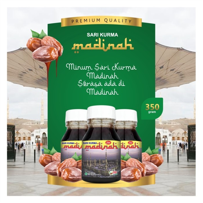 

PROMO Herbal Sari Kurma Madinah Asli Halal Berkualitas 350 Gr