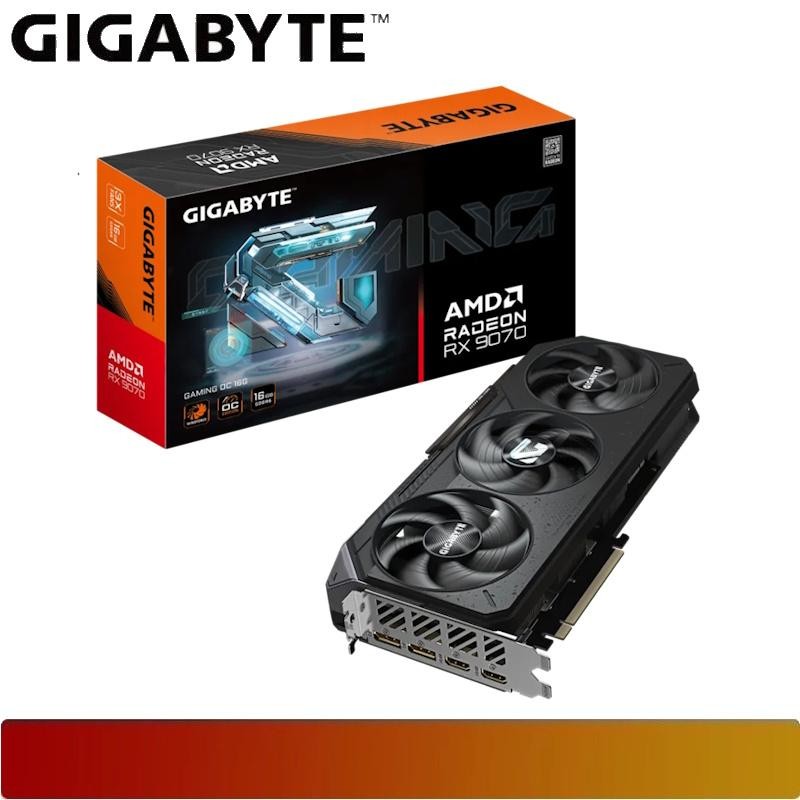 GIGABYTE Radeon RX 9070 GAMING OC 16G