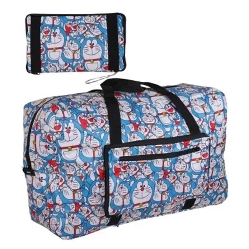 Doraemon Boys Girls Foldable Storage Bag Travel Bag Sumikko Gurashi Tote Bag Duffle Bag Can Hang Tro