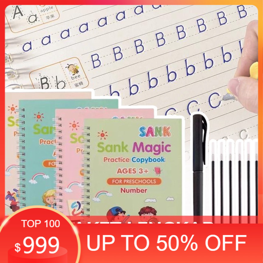 

Buku Belajar Menulis Membaca Anak // Latihan Menghitung Menggambar Tulis Huruf Dan Angka Melatih Otak