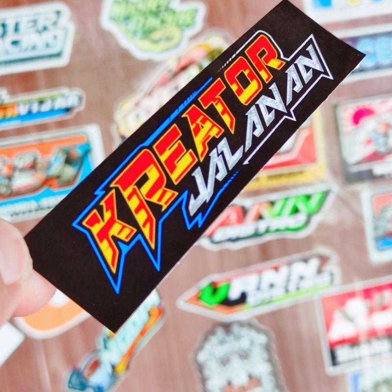 

stiker kreator jalanan