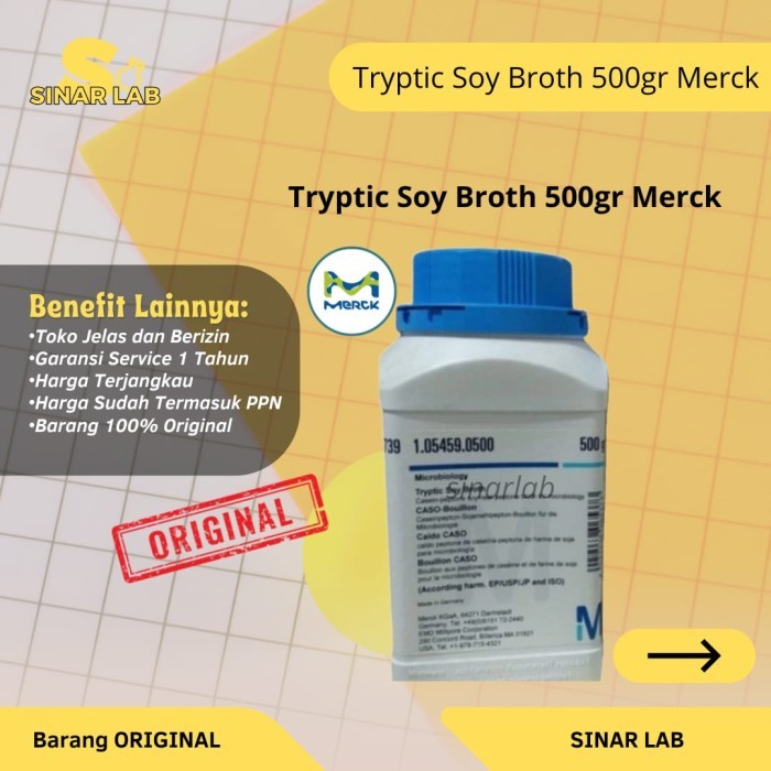 Tryptic Soy Broth 500gr Merck