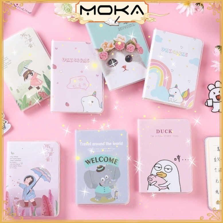 

MOKA BUKU CATATAN MINI MOTIF KARTUN / BUKU TULIS KECIL A6 / BUKU AGENDA MK192