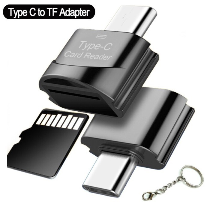 Card Reader Type C MicroSD OTG Smartphone Android Converter Memory Card Micro SD