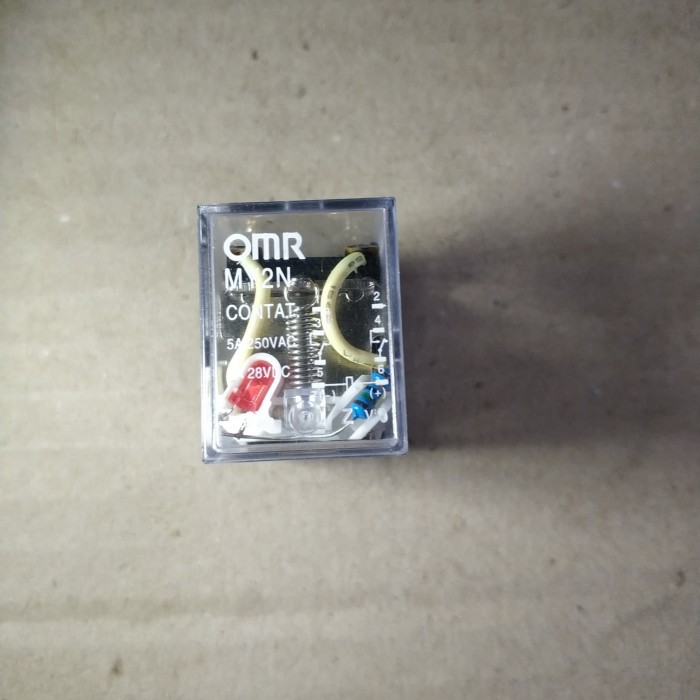 Relay OMR MY2N-J Tegangan 220volt 8pin / Relay 8 pin 220 v / Relay MY