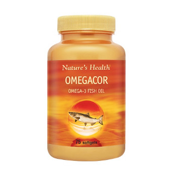 Natures Health Omegacor [75 softgels]