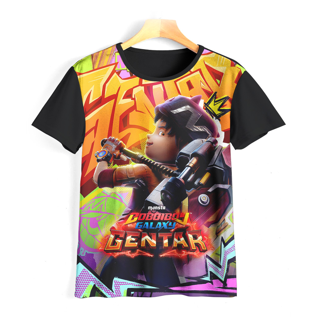 Kaos Boboiboy Keren dan Adem | Kaos Boboiboy Anak & Dewasa | 0003BBY