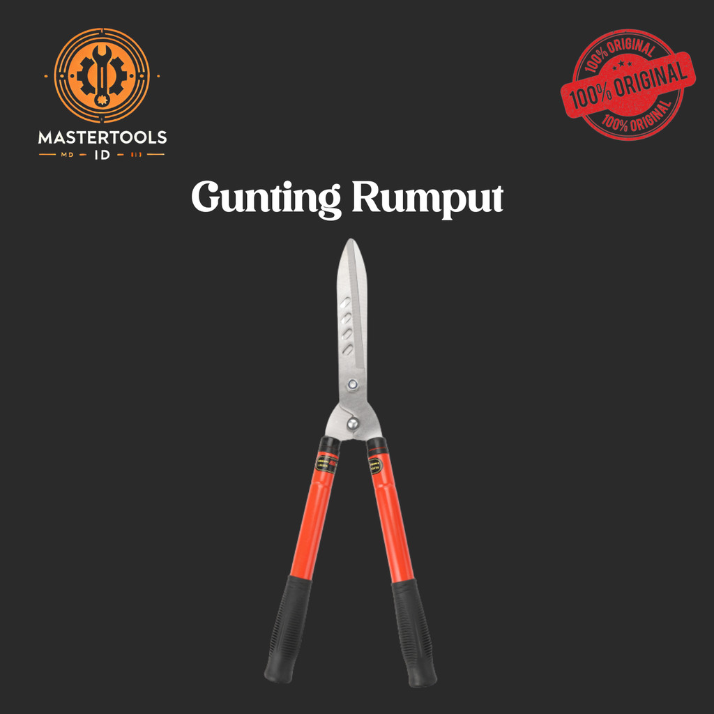 Kapusi Gunting Rumput Teleskopis 56-75cm/ Gunting Tanaman/ Gunting Rumput Taman/Rumput Taman