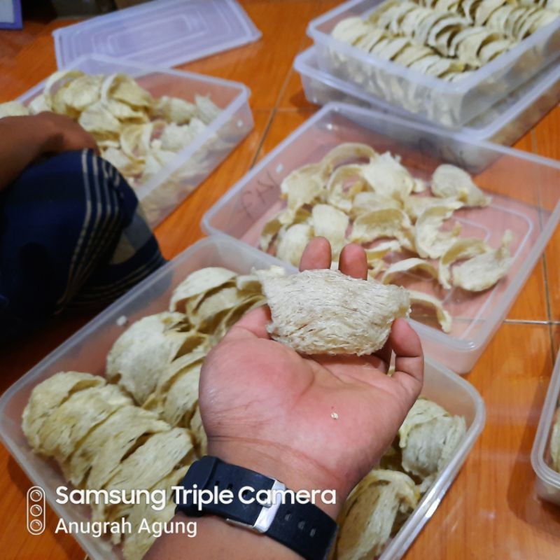 

sarang burung walet bersih kualitas terbaik 100 gram - Anugrah Megah