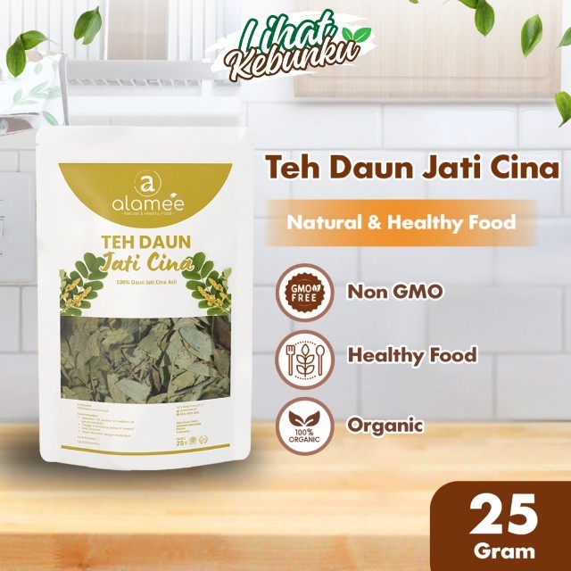 

ALAMEE Senna Leaf Tea Teh Daun Jati Cina Herbal Alami Organik Dried Flower 25gr LIHAT KEBUNKU