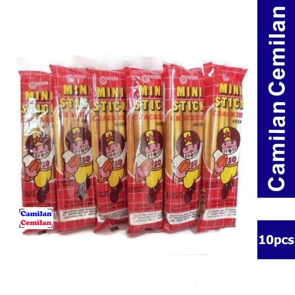 

Nissin Mini Stick Crackers Merah isi 10 pcs x 25 gr