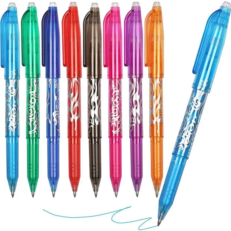 

0.5mm Erasable Gel Pen Kawaii Colored Pens with Rubber for Student Writing Creative Drawing Tools School Supplies Stationery