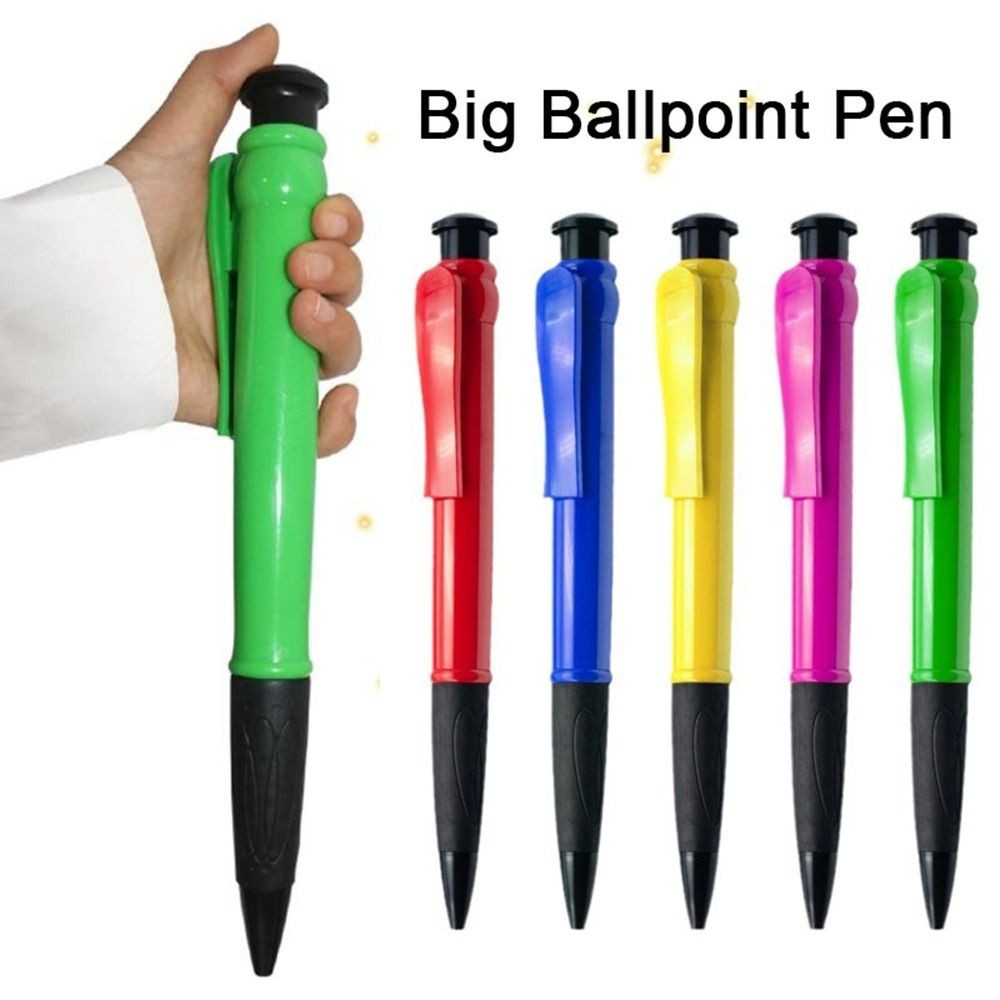 

28cm Big Giants pen Personality Stationery For School Props Toys Gifts Big Giant Gel Pen Neutral Pen Writing Supplies