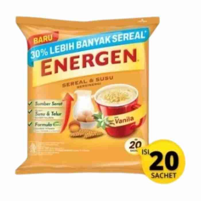 

ENERGEN VANILA 20X34GR