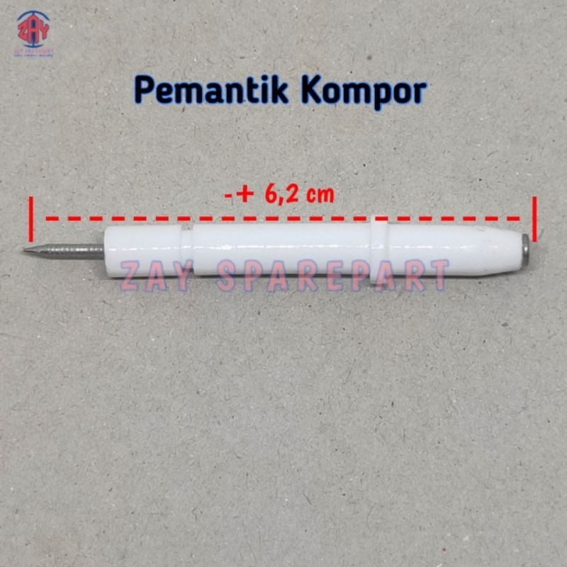 Busi Pemantik Kompor Gas Tanam / Busi Keramik Kompor Gas