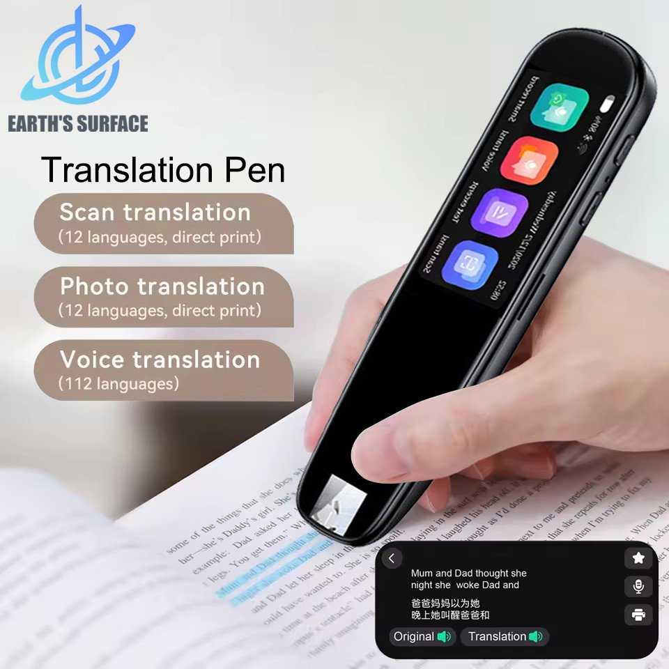 

Dictionary Translation Pen Real-Time Multi-function Offline 112 Language Business Travel Abroad Smart Voice Scan Translator Pen