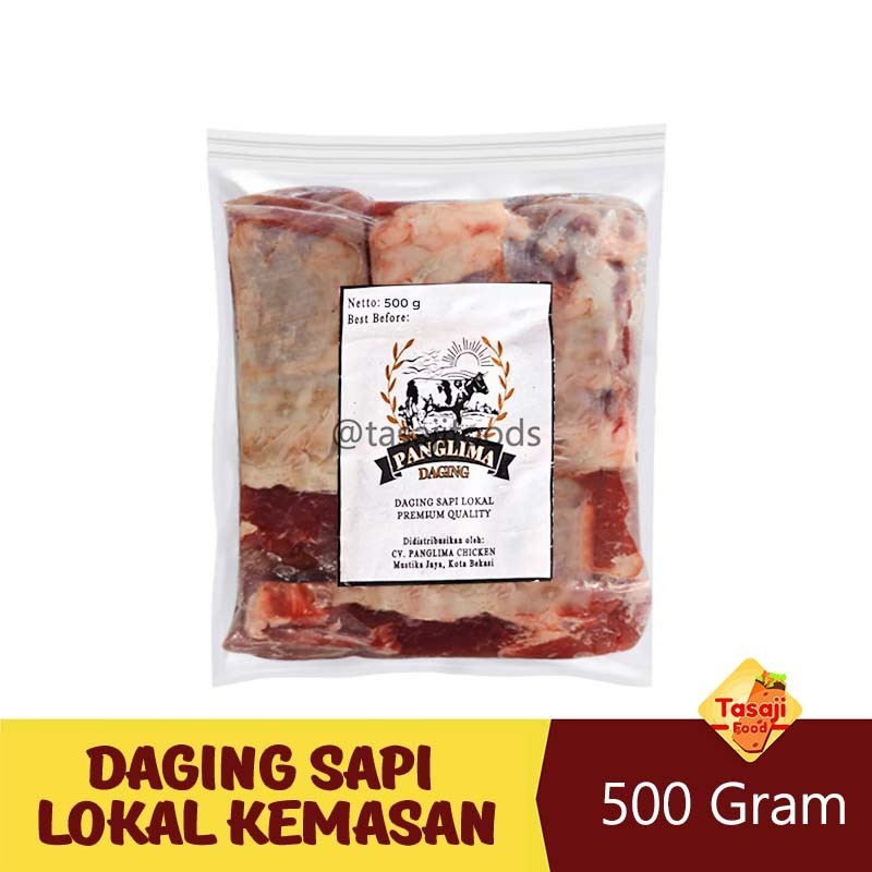 

Daging Sapi Lokal Panglima Kemasan 500 Gram