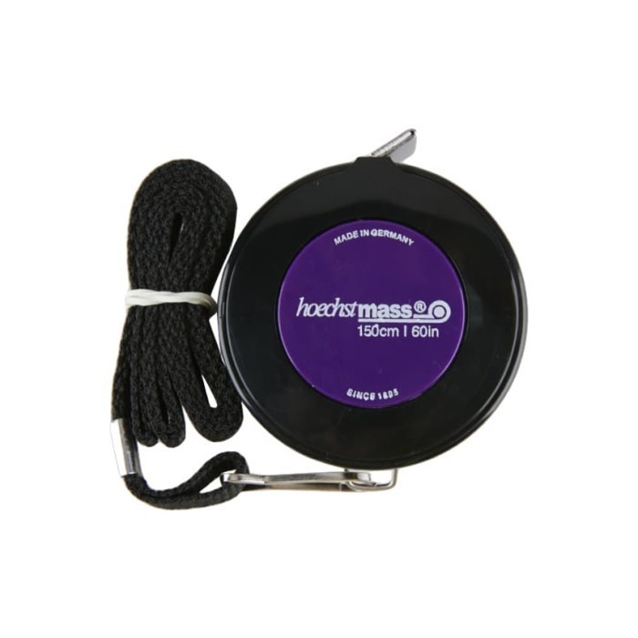 Hoechst Mass Rondo - Meteran Jerman Kain Bahan Roll Measuring Tape - Merah
