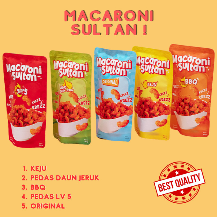 

Cemilan Macaroni Cekelin 50gr