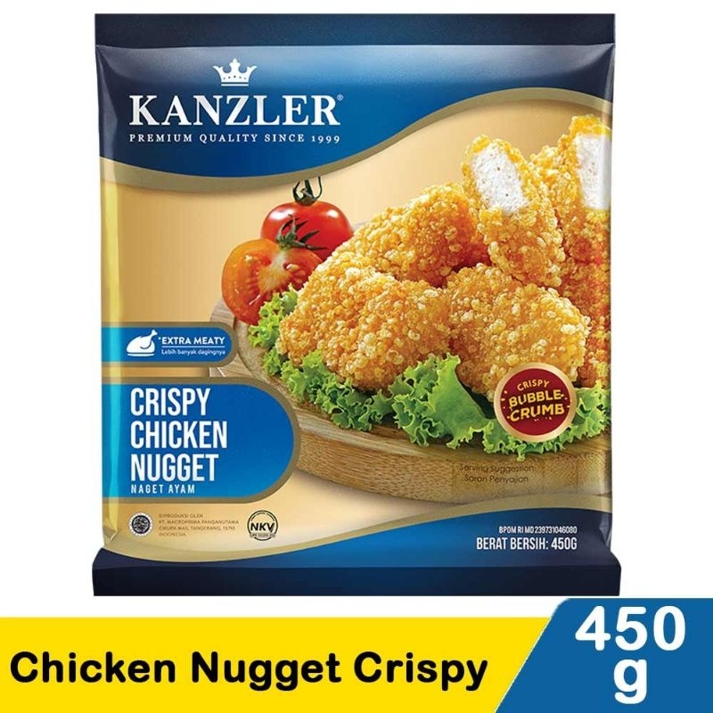 

Kanzler Crispy Chicken Nugget 450gram | Naget Ayam Frozenfood