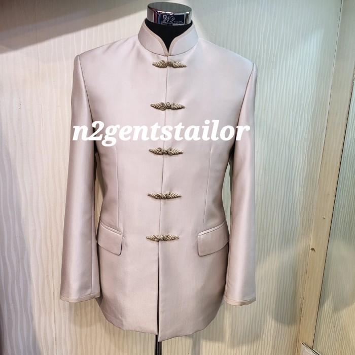 promo ✨ -cheongsam /qipao /sangjit pria ivory - L