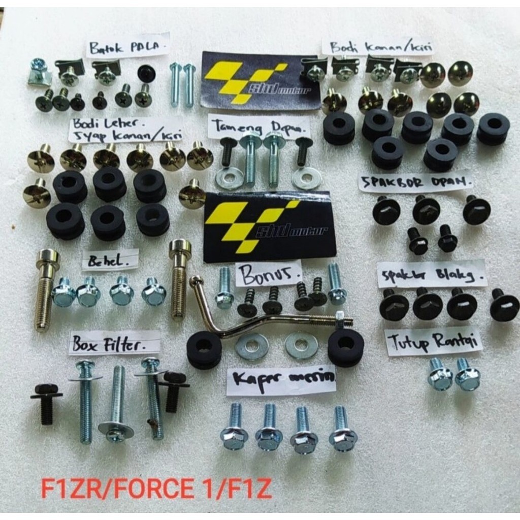 baut full body f1zr / baut lengkap Fullset body f1zr