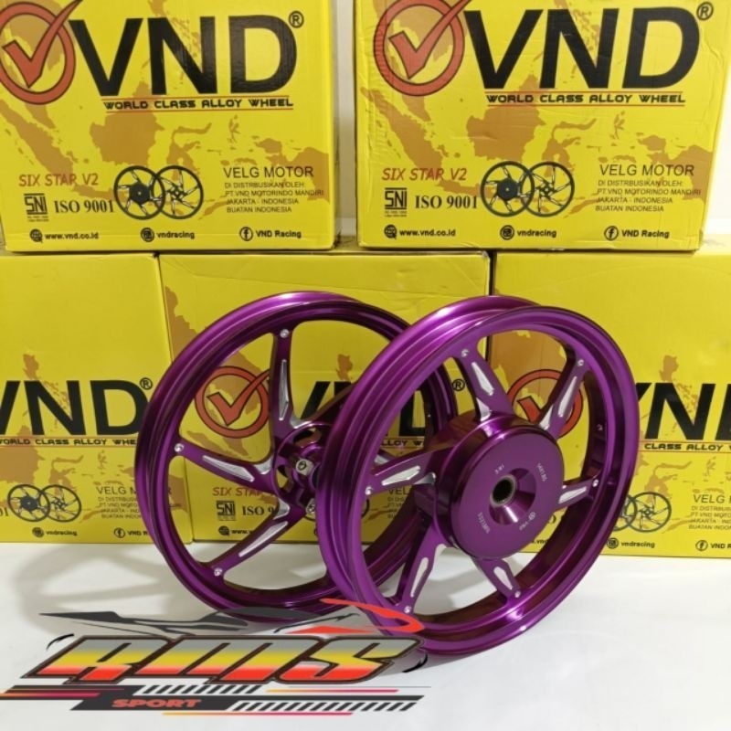 Velg VND New Speed Model King Speed Vario 125 / Vario 150 / Vario 160 / Beat / Scoopy / Genio / Vari