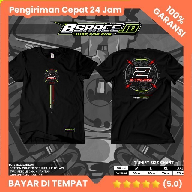 Kaos 2Stroke Gank Kaos 2tak Terbaru Baju Racing 2tak Menolak Punah Tshirt TwoStroke Kaos 2 Stroke