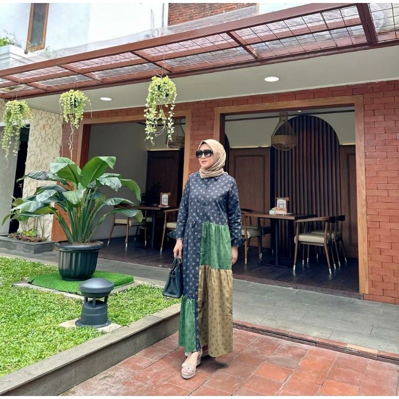 newpromoterbatas READY  SILVANA MIDI DRESS KORINA