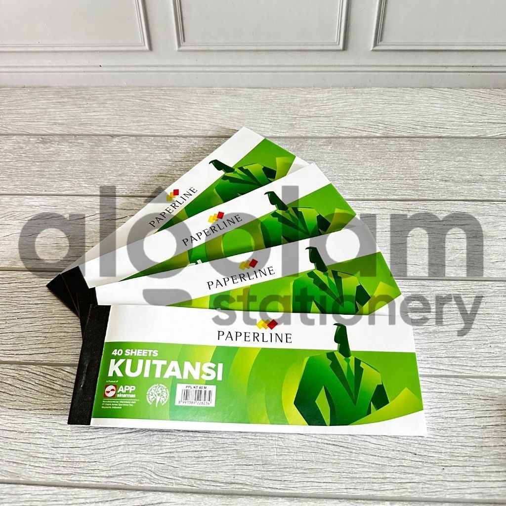

SATUAN ( 1 PCS 21 cm x 7 cm ) Kwitansi Mini / Kuitansi Kecil Paperline PPL KT 40 M