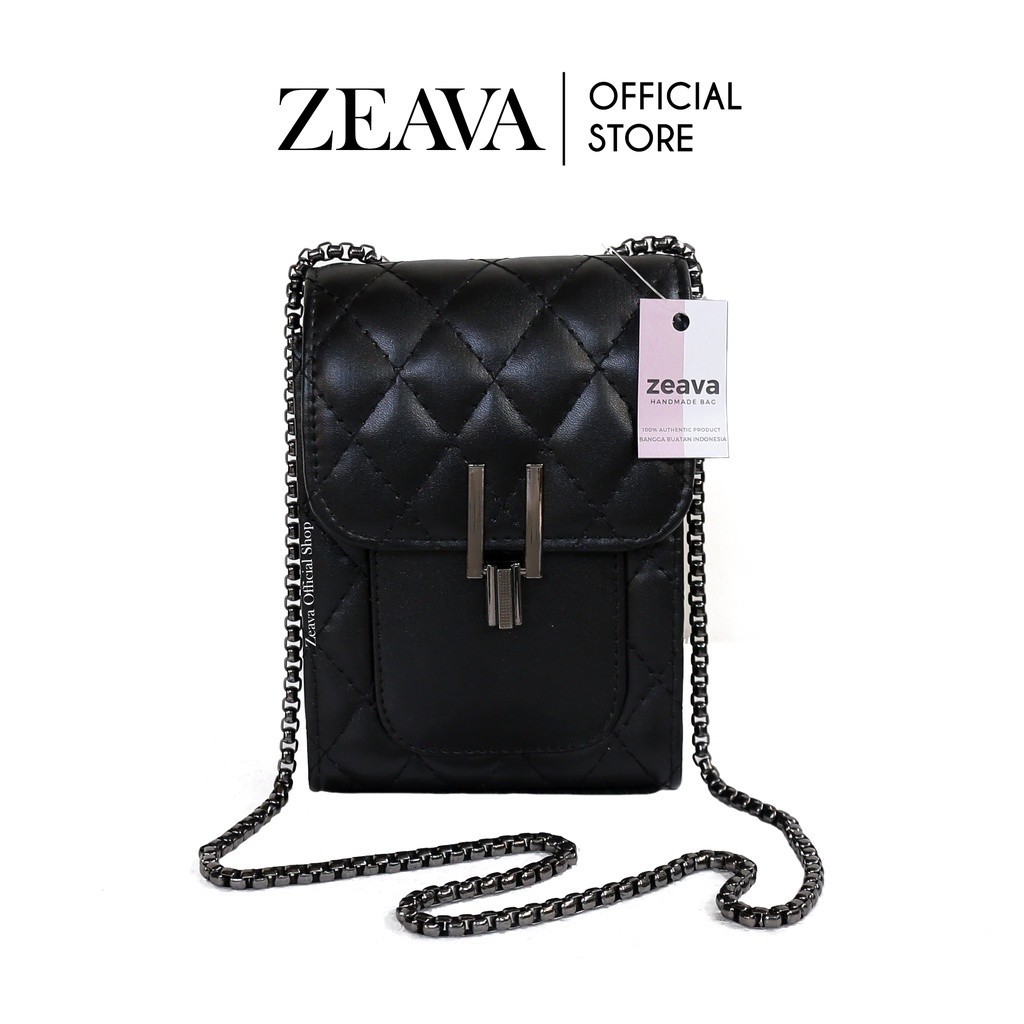 Original [ZEAVA] Zahra Mini Slingbag - Korean Style Slingbag/Tas Grosir Handphone Embos Mini