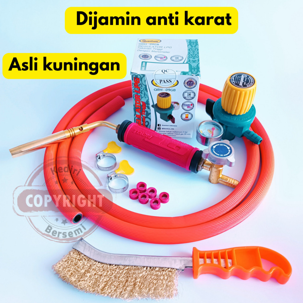 LY75GC Kepala las gas lpg, Solder Las Solder BBQ atau Gas torch bahan bakar gas elpiji, alat bakar